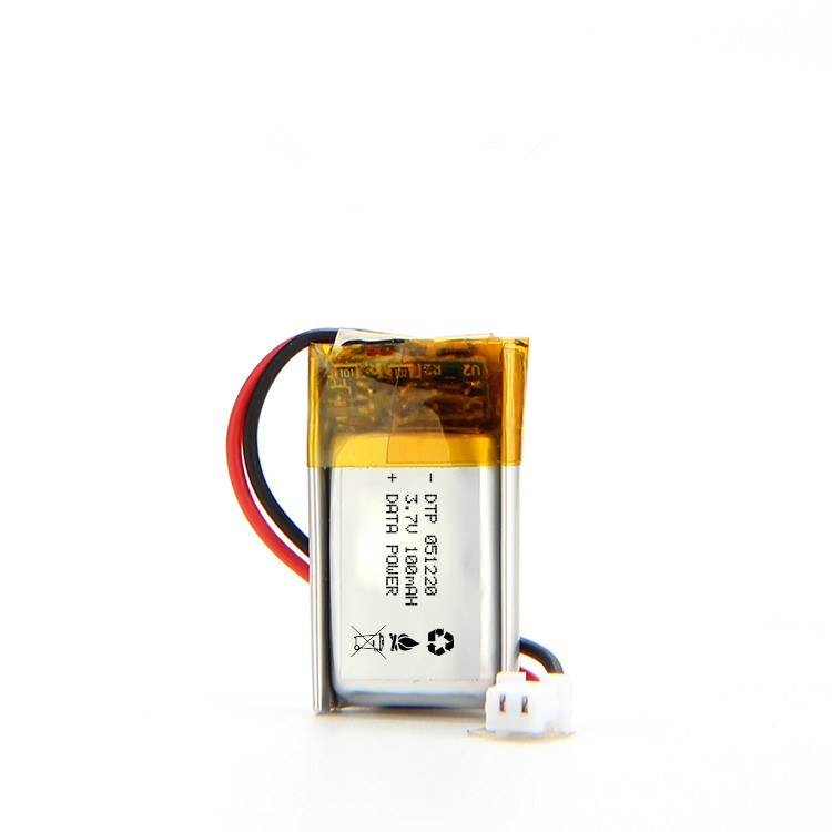 DTP501220 3.7v 100mAh