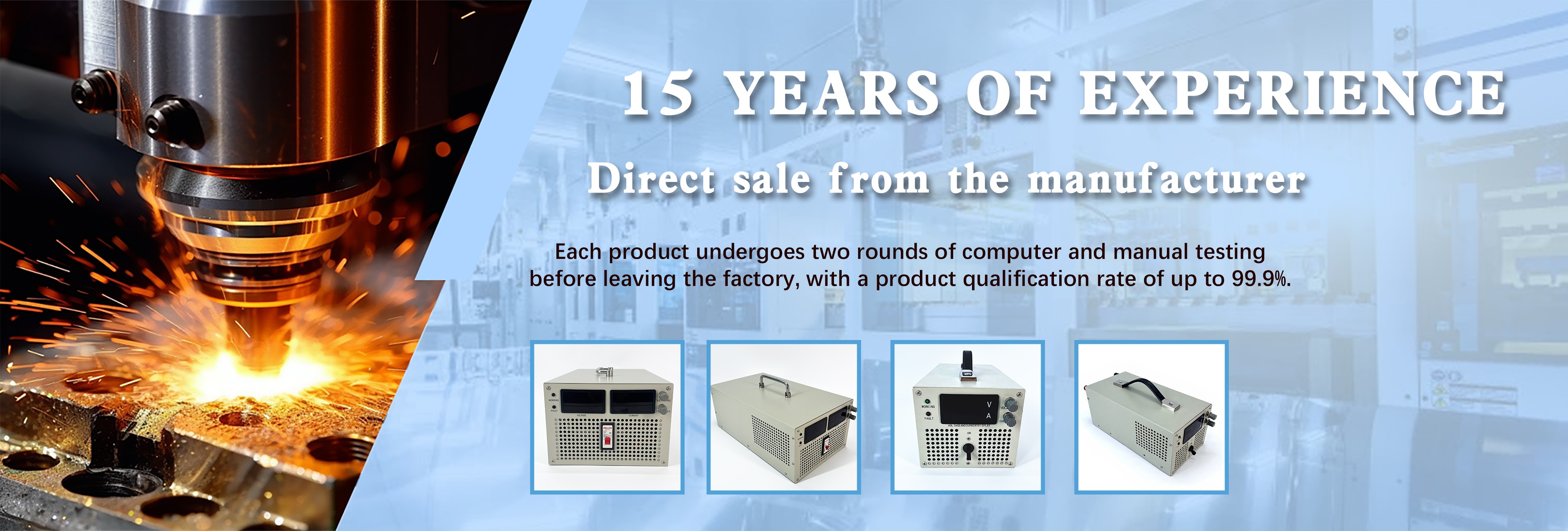 Voltmat Power high-power regulated power supply manufacturing facility