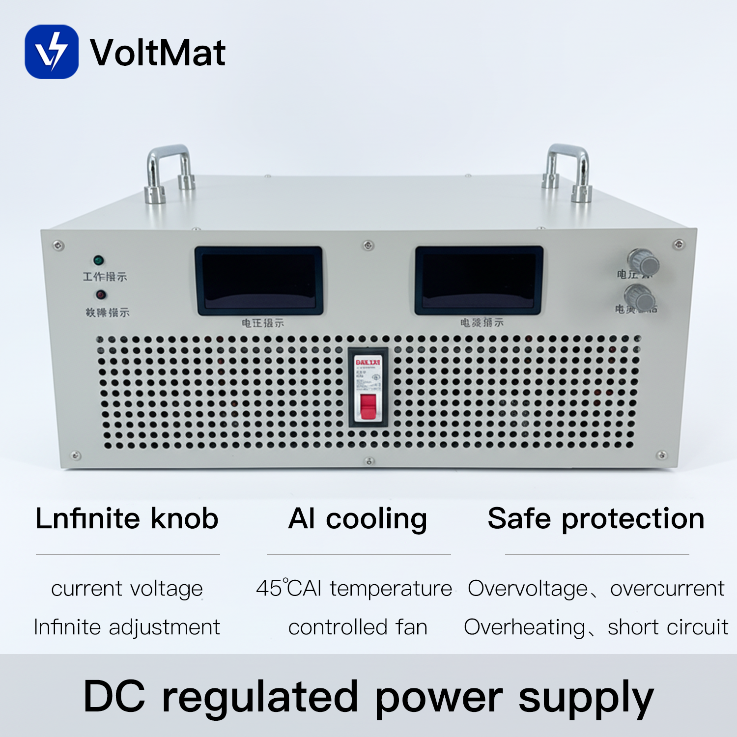 72V-10000W Single Output High-Voltage DC Power Supply for Industrial Medical Research (24V-1000V)