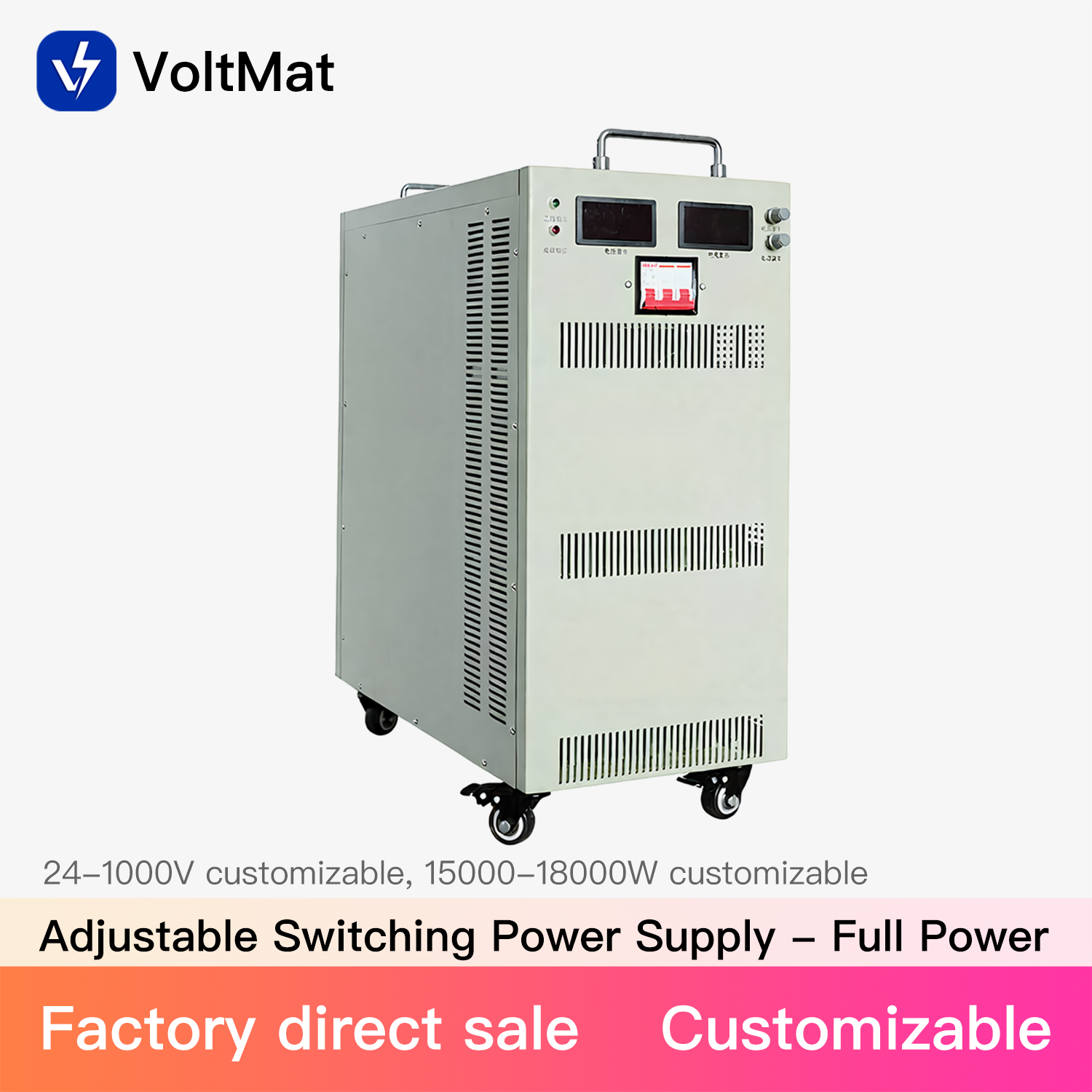 Industrial Output 24V-18000W Three-phase Input High-Power Adjustable Single Output DC Stabilized High Efficiency Switching Power