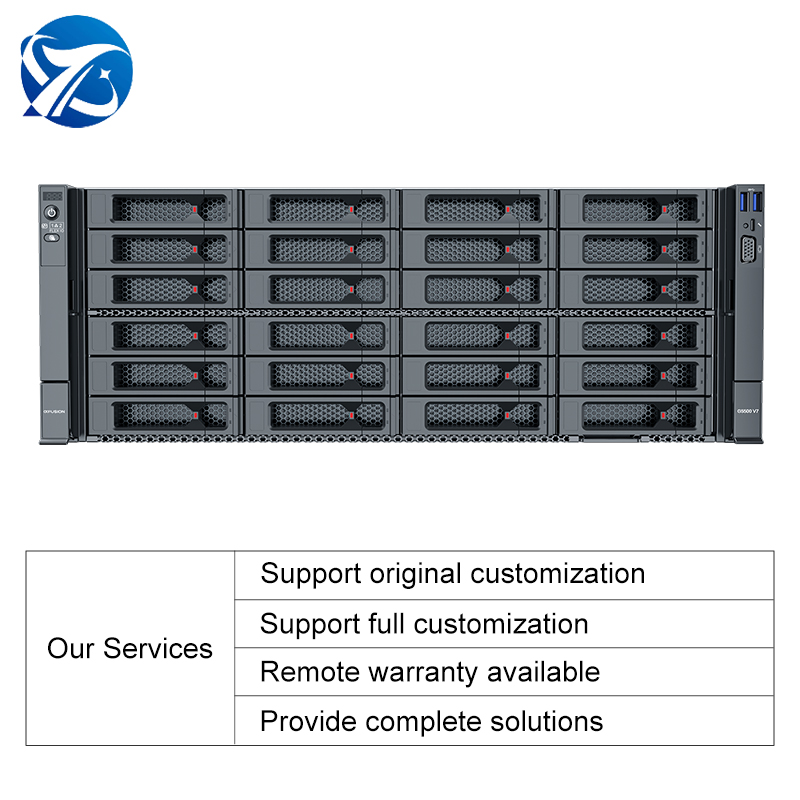Wholesale Fusion xFusion G5500 V7 Ai Gpu Multi Industrial Super Deeepseek Servers Ai Huawie Gpu Rack Deep Learning Xeon Server