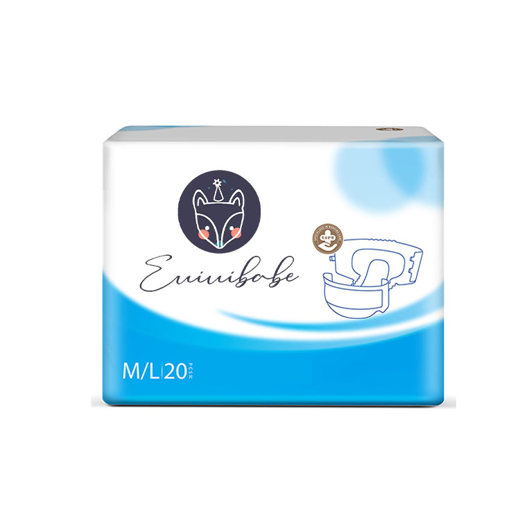 Fralda biodegradável para adultos, fraldas descartáveis de pano, fraldas descartáveis para bebês baratas e com baixo MOQ