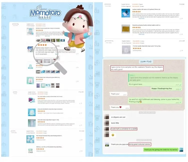 Feedback dos clientes