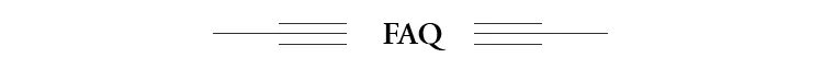 FAQ Banner decorativo