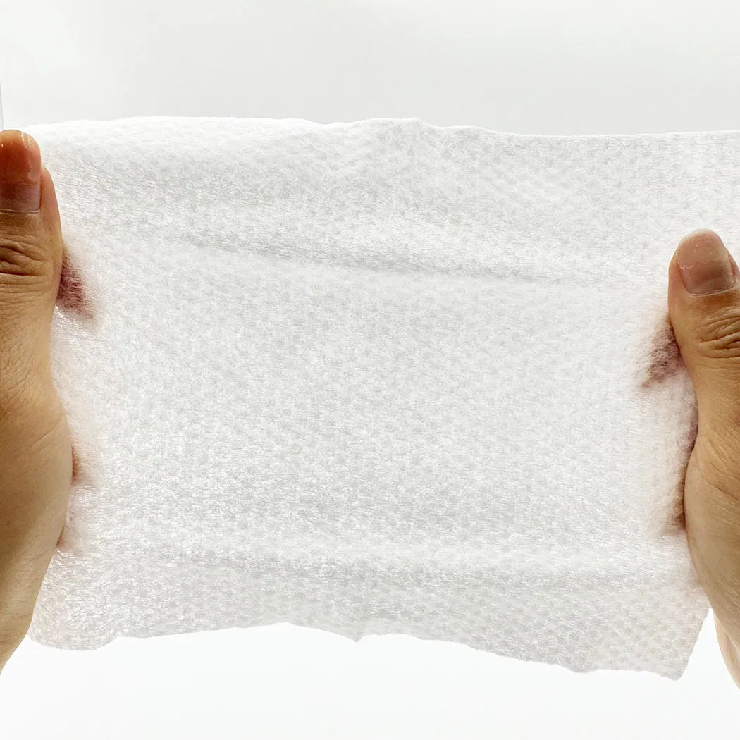 Lenços Faciais Secos Gentis Ultra Macios Descartáveis para Limpeza de Essenciais para Bebês Toalhas Secas de Marca Privada