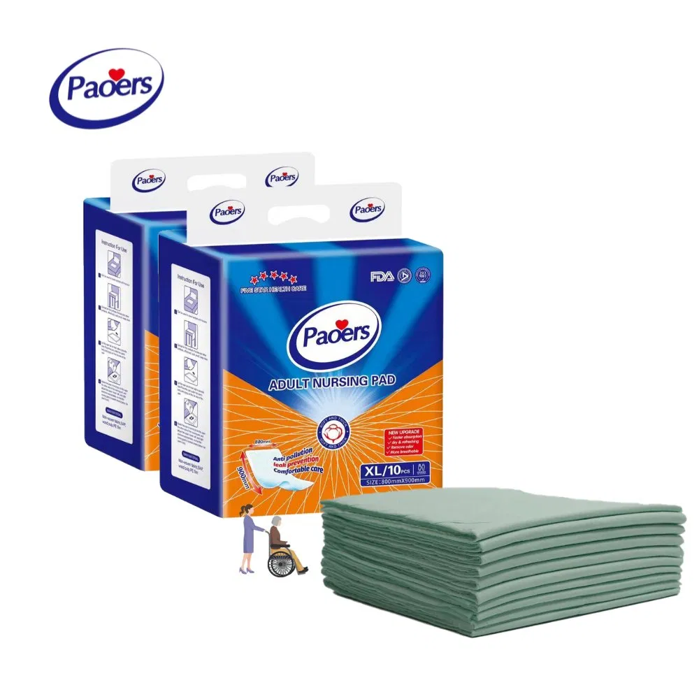 Protetores de cama descartáveis absorventes premium para incontinência adulta