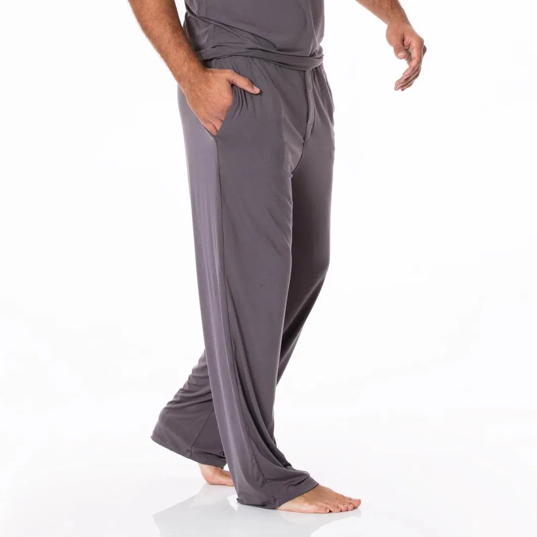 Novo Design Calças de Yoga Masculinas Amigas da Pele Roupas para Casa Casual Esportivas Soltas