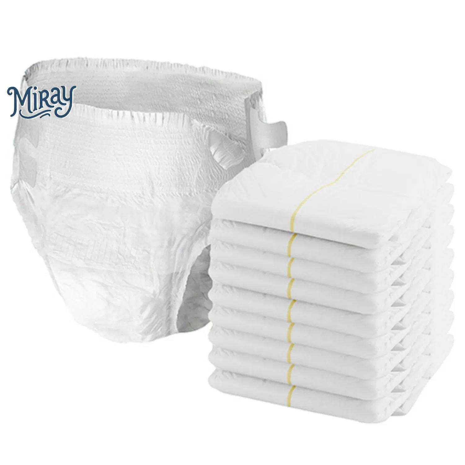 Panos de Fralda Abdl Adulr Laváveis, Cuecas Elásticas Reutilizáveis para Incontinência, Fraldas para Adultos para Pessoas Idosas e Mulheres