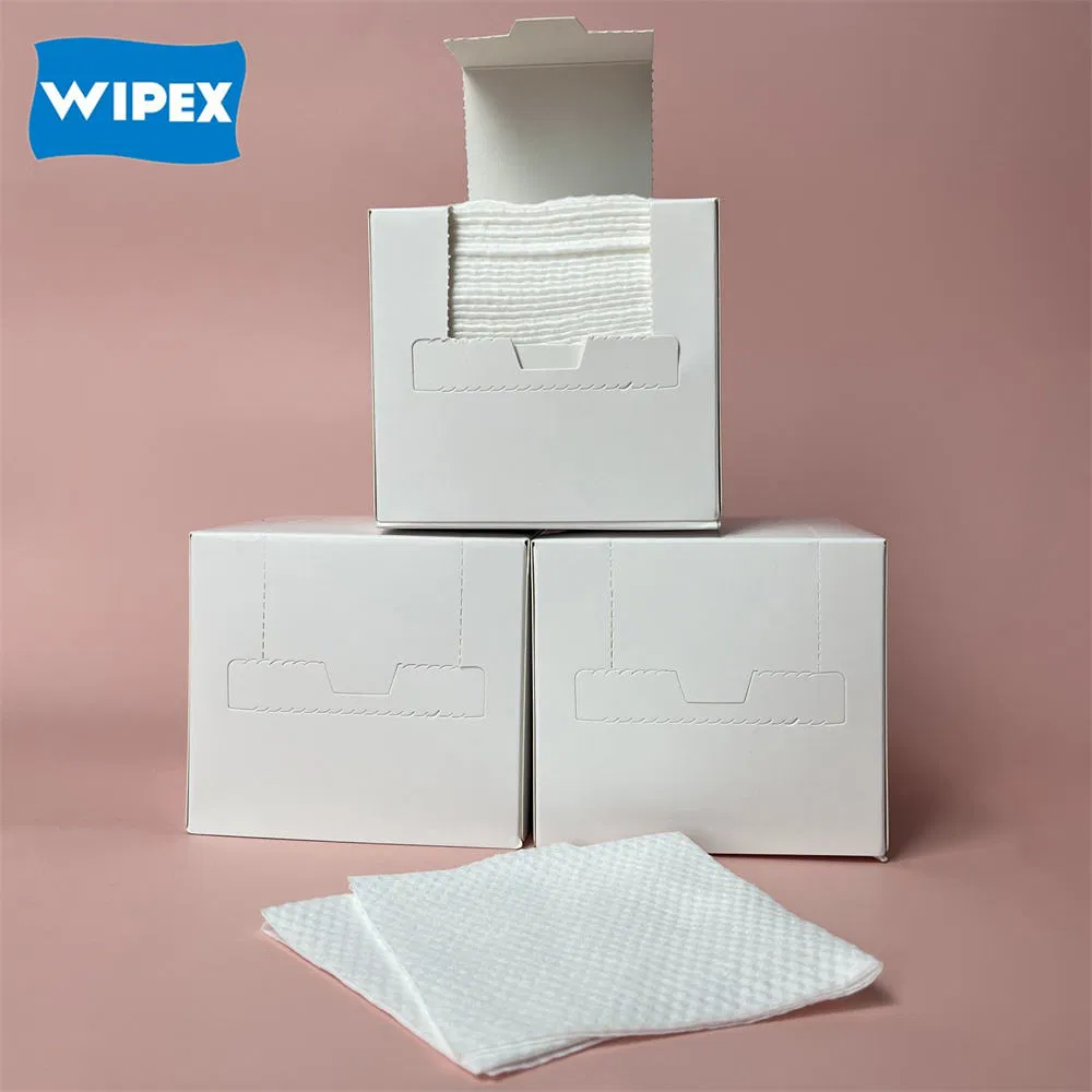 Toalhas Limpas Biodegradáveis à Base de Plantas Toalhetes Descartáveis para o Rosto Lenços Removedores de Maquiagem Ultra Macios Wipes Secos