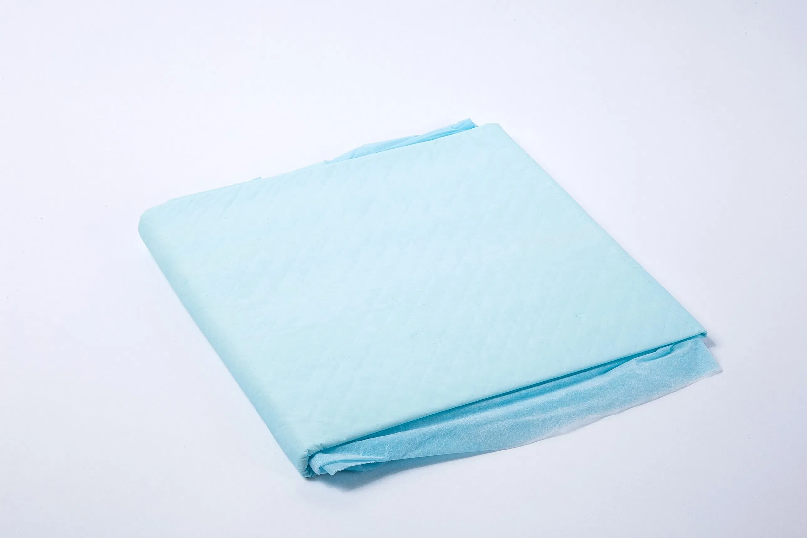 Tapetes para filhotes azuis descartáveis, absorventes, folhas de higiene, tapetes de incontinência para pets, tapetes de treinamento para filhotes, tapetes para urina de cães, promoção de fábrica na China