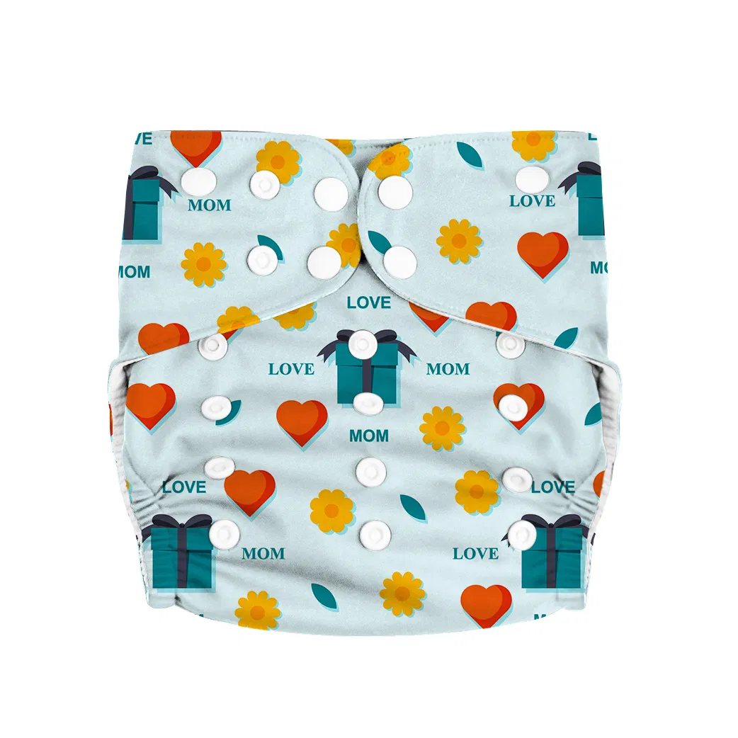 Fraldas para Adultos Impressas Produtos de Fraldas Sleepy Baby Fralda de Pano para Bebês Bonita e Impermeável