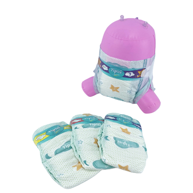 Fralda Descartável Tipiti Premium Super Macia Multi Tamanho Atacado para Bebê Recém-Nascido Infantil Criança Pequena