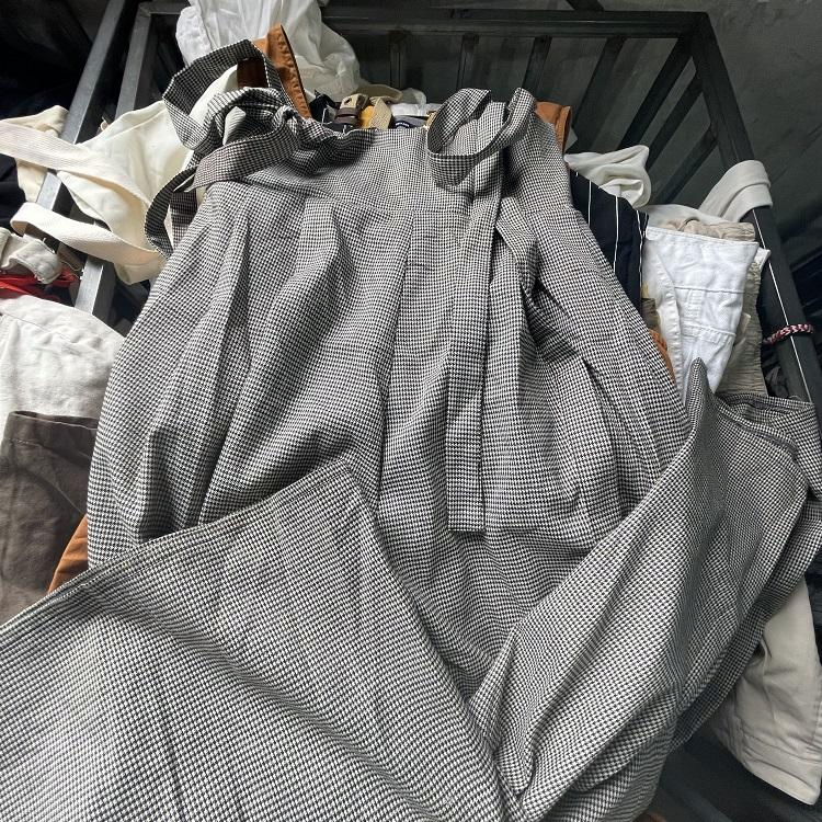 Arco-íris Roupas Usadas Atacado Preço Barato Macacão de Algodão Feminino