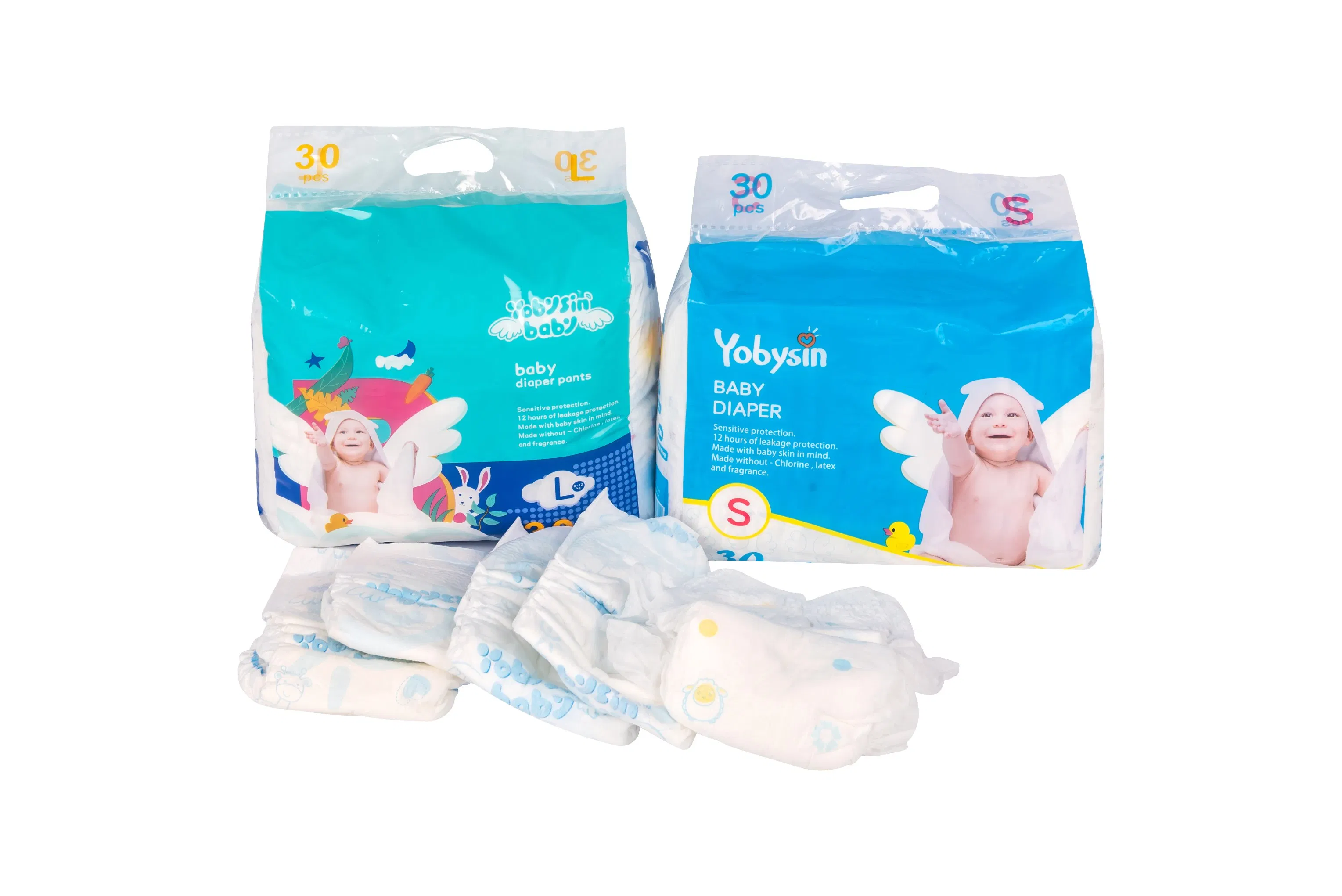 Lote de Estoque Beaba de Fraldas para Bebês Yobysin de Alta Qualidade a Preço Baixo