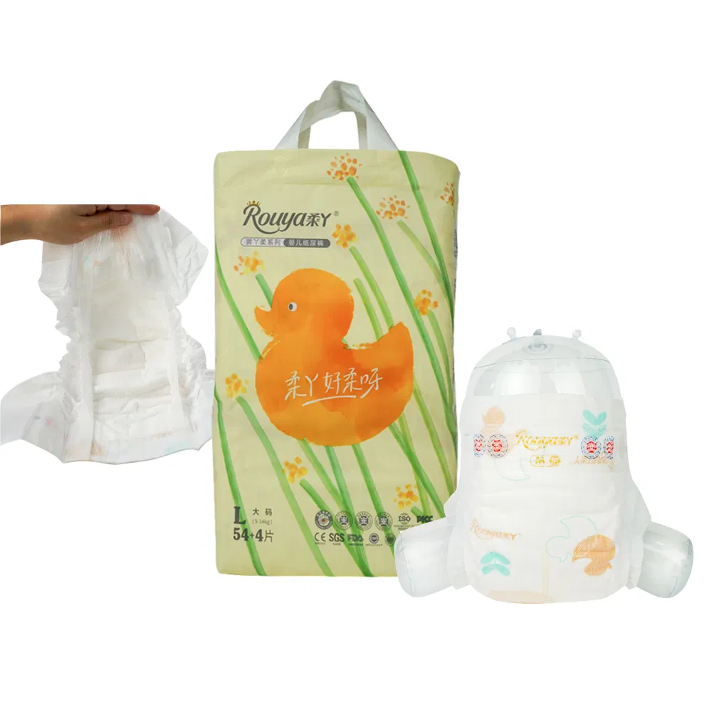 Amostra Grátis Fraldas Orgânicas Soft Care para Recém-Nascidos Fraldas Personalizadas Secas Atacado Fraldas de Bambu para Bebês