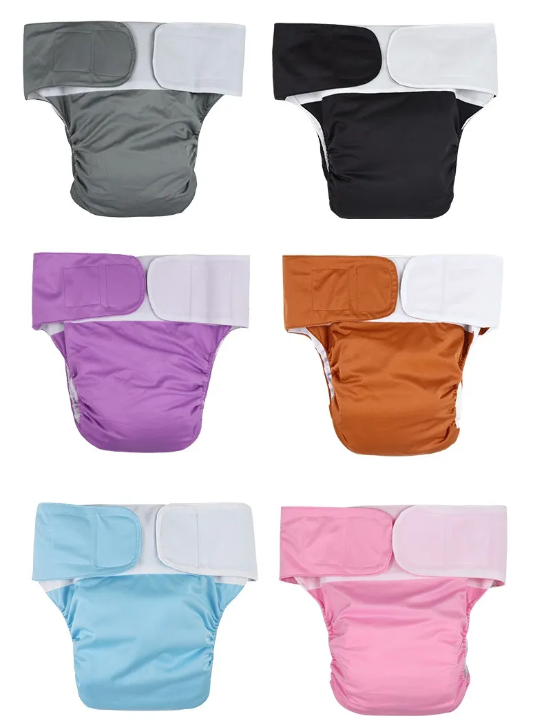 Fralda de pano reutilizável para adultos - Vista 2
