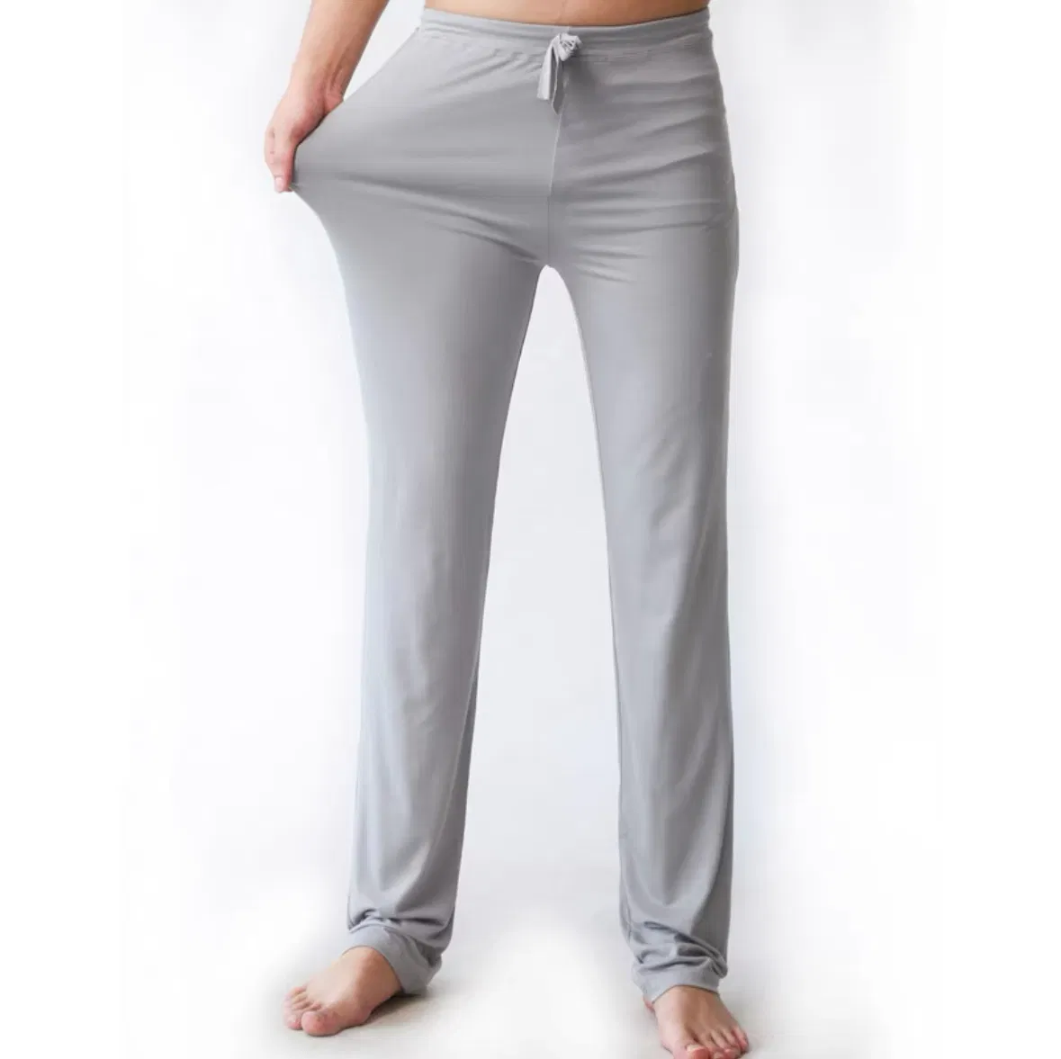 Novo Design Calças de Yoga Masculinas Amigas da Pele Roupas para Casa Casual Esportivas Soltas