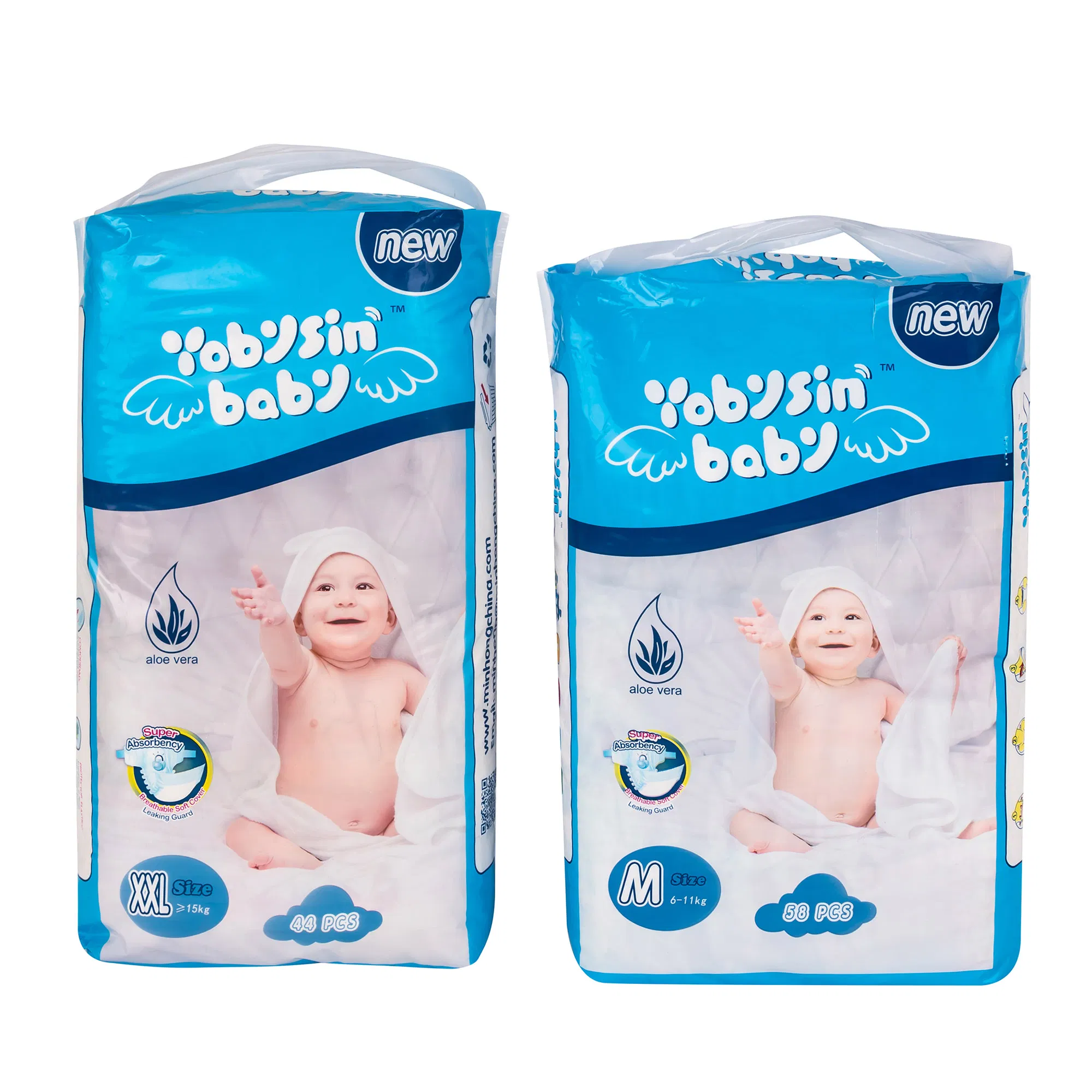 Lote de Estoque Beaba de Fraldas para Bebês Yobysin de Alta Qualidade a Preço Baixo