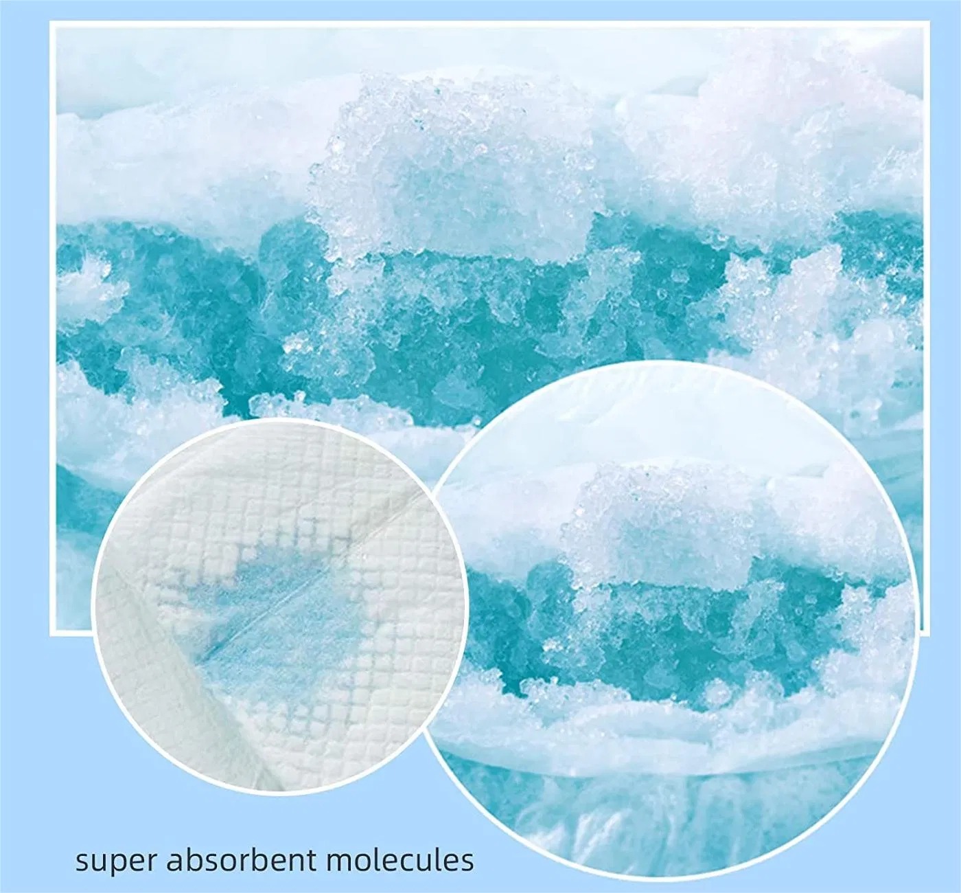 Protetores de Cama Descartáveis para Adultos com Incontinência, Underpads Absorventes Pesados para Mulheres, Protetor Impermeável para Troca de Bebê, Chucks Médicos Premium