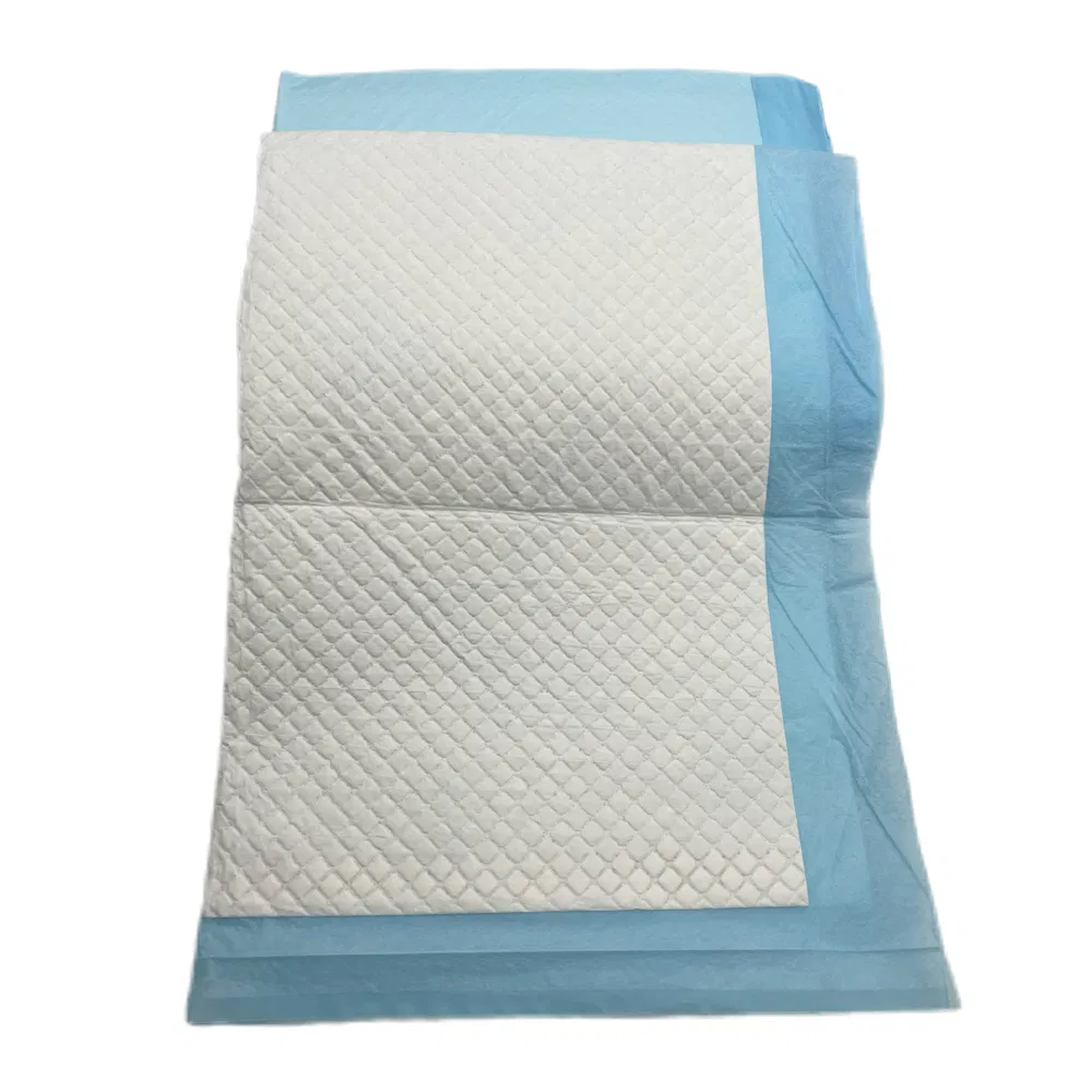 Protetores de cama descartáveis super absorventes higiênicos para hospitais, almofadas para incontinência para adultos idosos