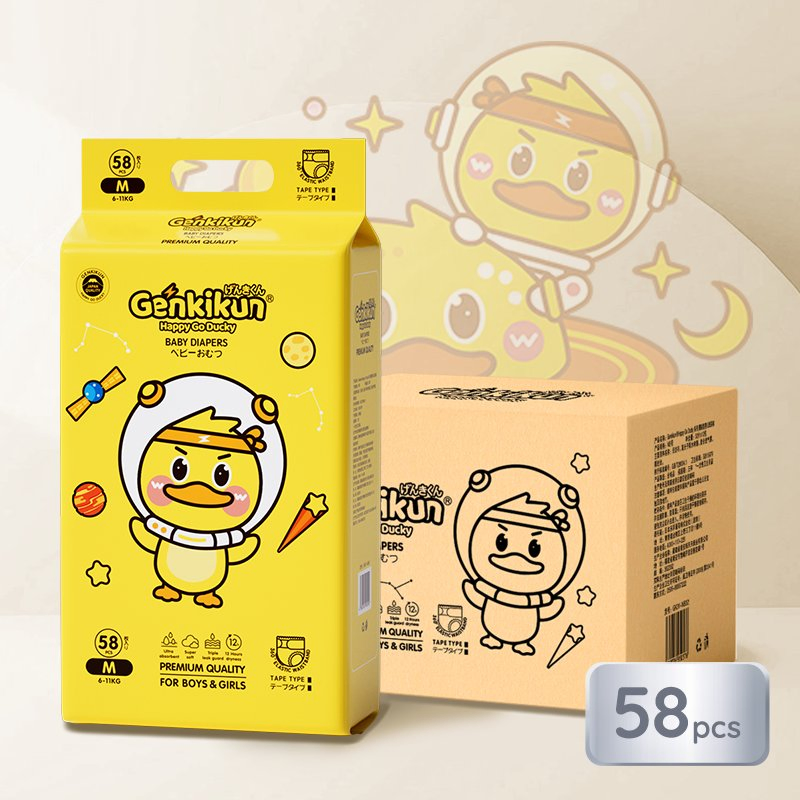 100% Fabricante Personalizado de Fraldas para Bebês Biodegradáveis de Superfície Natural