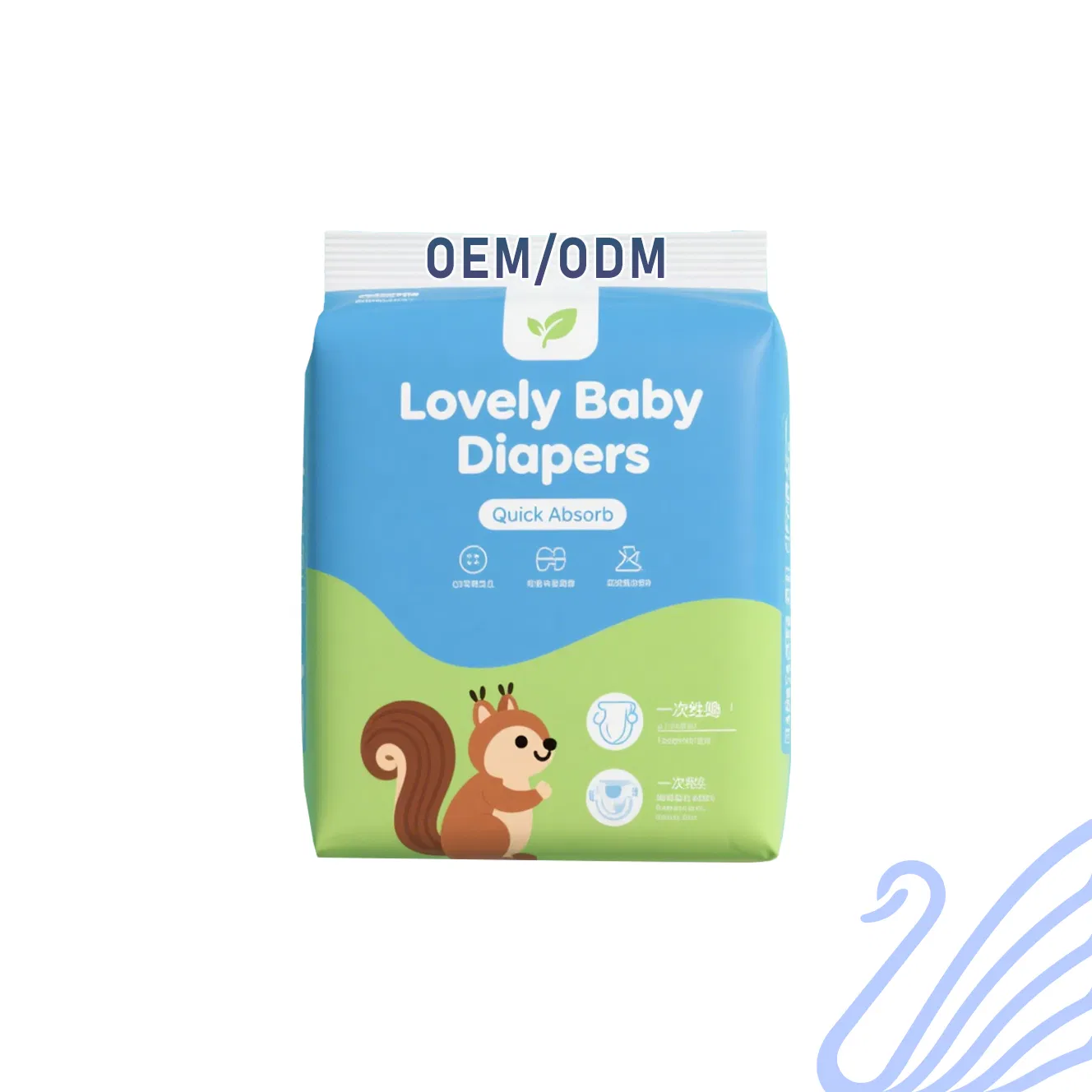 Especificação de Fralda de Bebê Biodegradável Amostra Grátis Distribuidores Agentes Fabricado na China