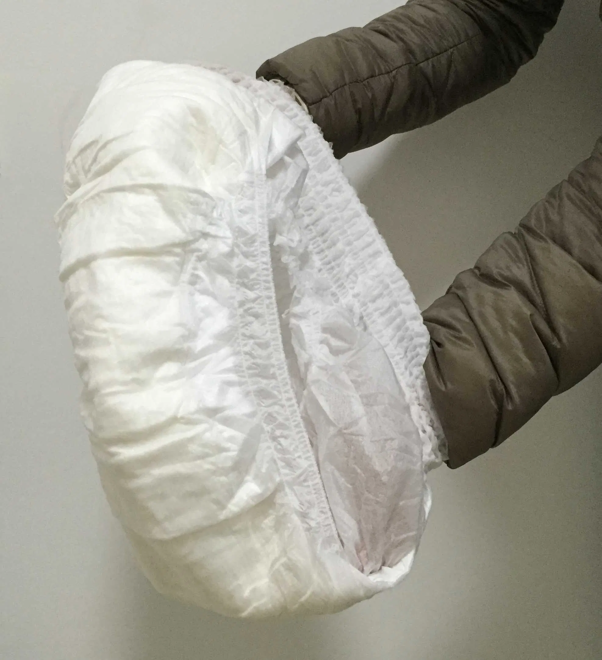 Calças descartáveis para adultos, calças íntimas baratas para idosos, fabricação de fábrica, OEM ODM, fraldas protetoras médicas, cuecas absorventes de alta qualidade para uso noturno