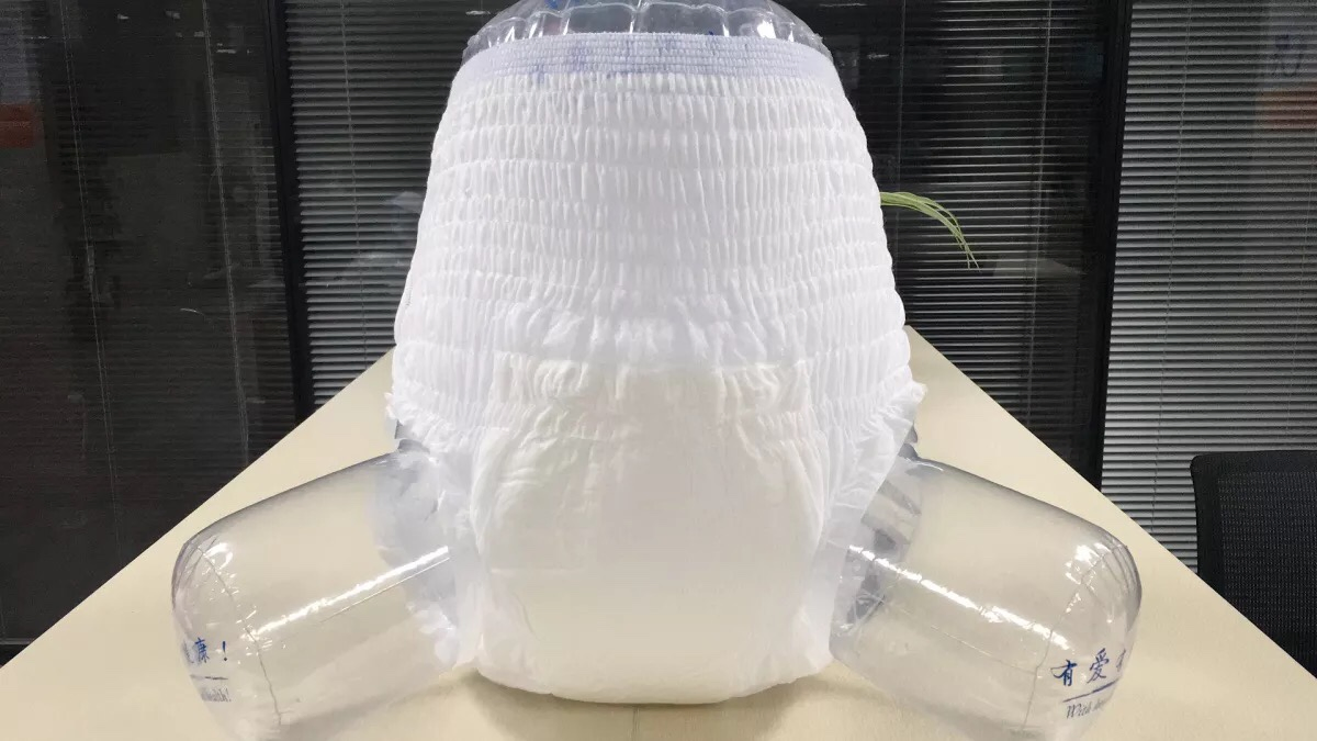 Fraldas descartáveis para adultos ultra finas e respiráveis, baratas, tipo pull-up