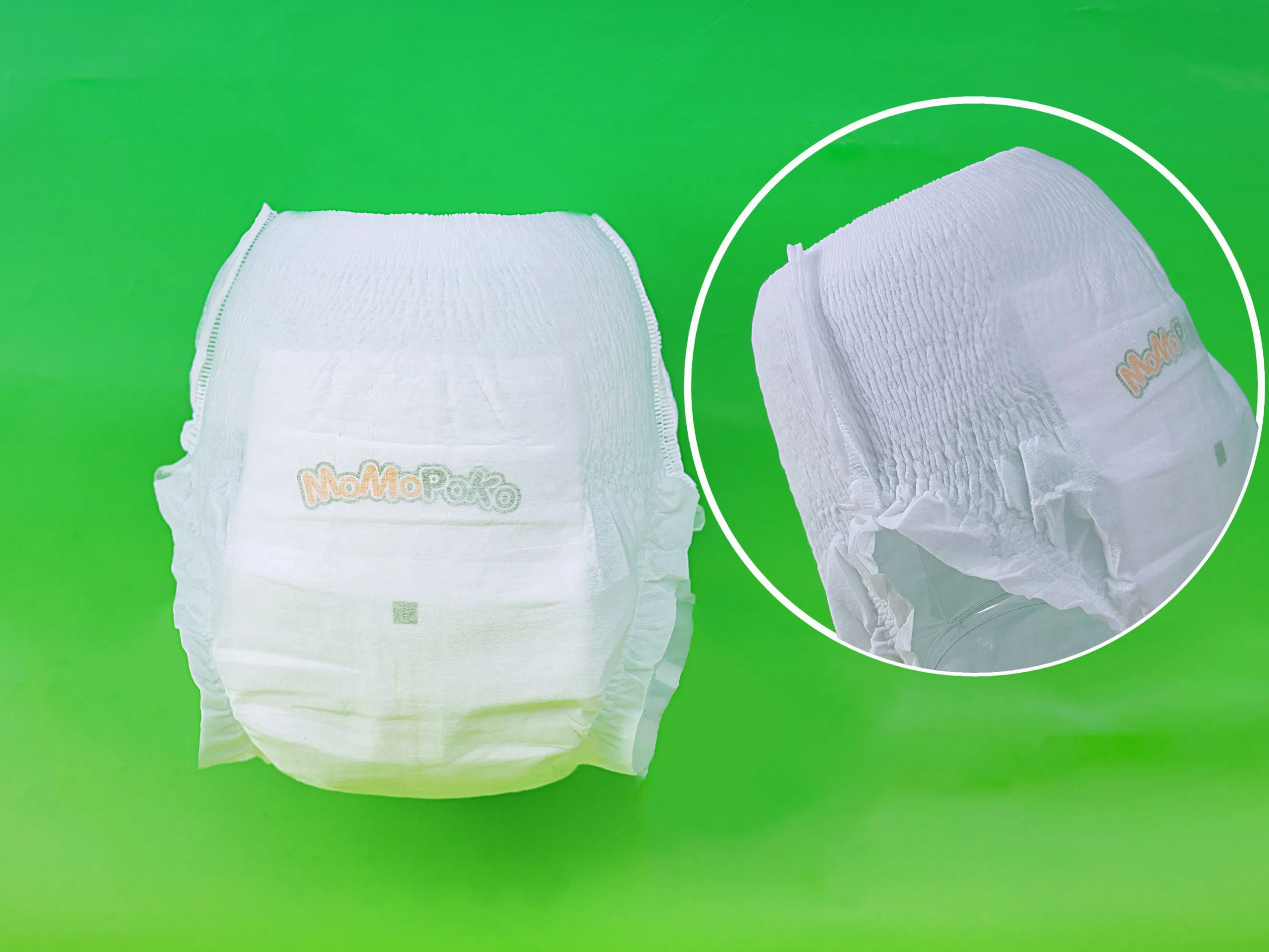 Pantalonas descartáveis de algodão premium personalizadas para bebês, atacado de fábrica, para pele sensível