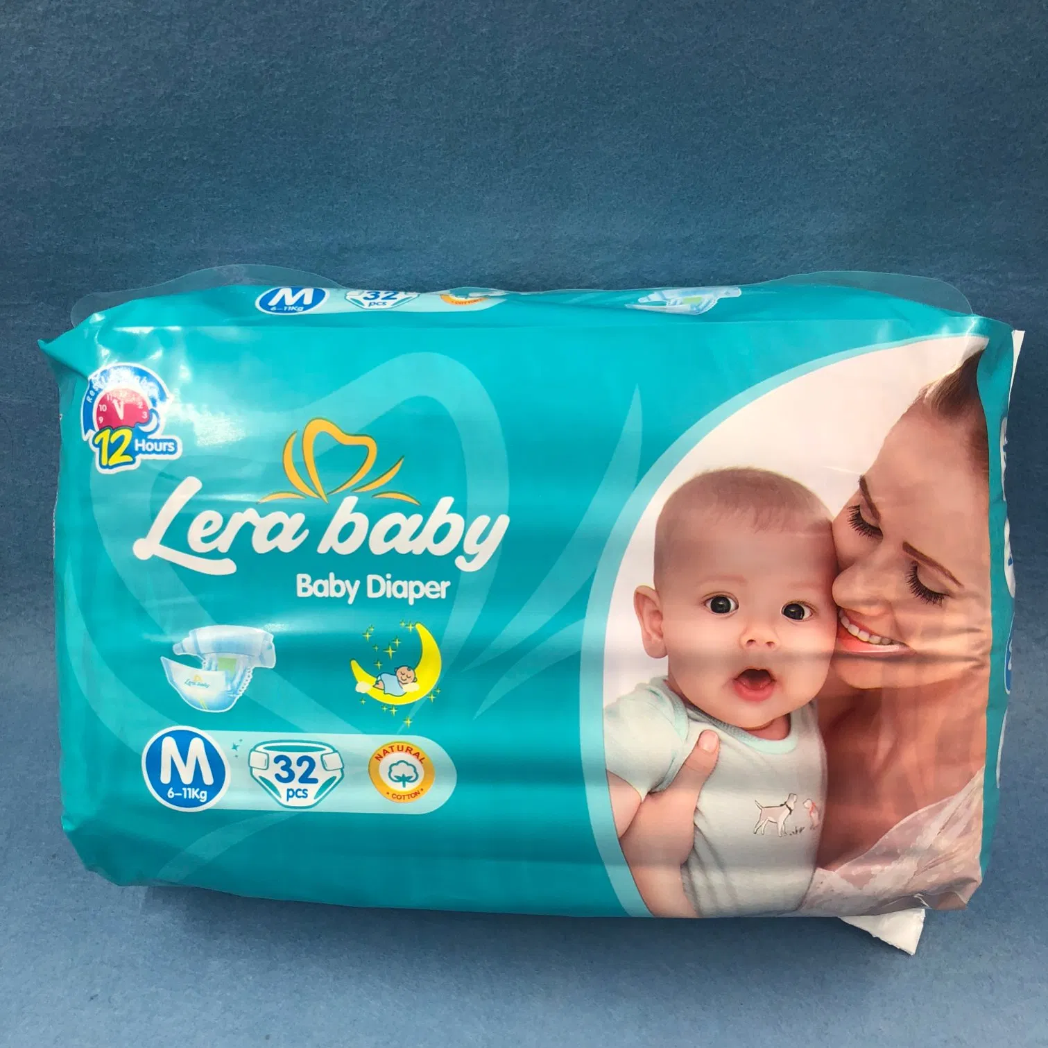 Fraldas descartáveis biodegradáveis ultra absorventes de alta qualidade e ecológicas para bebês