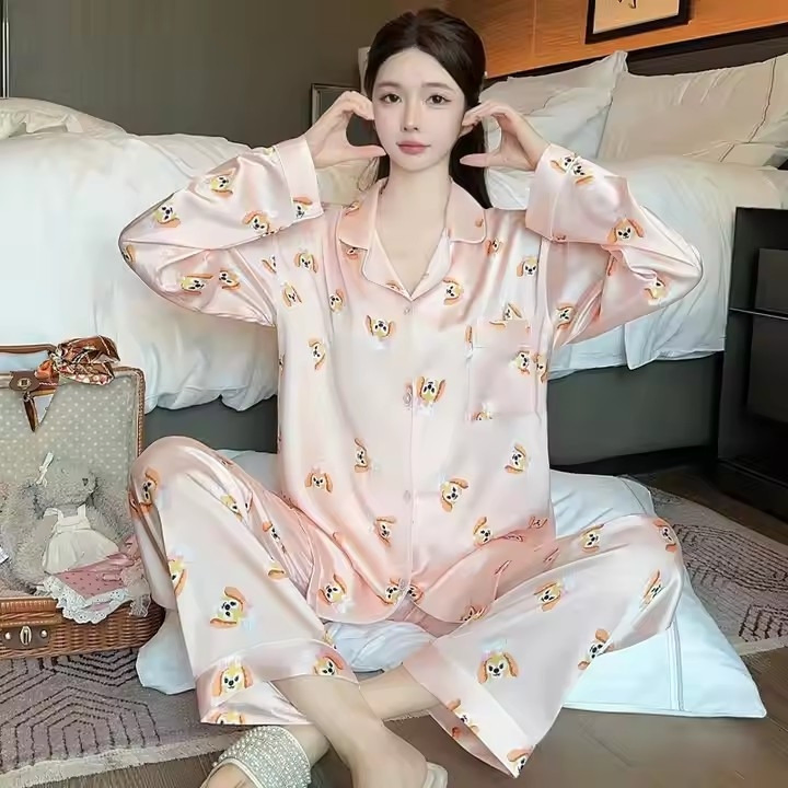 Preços Baixos Alta Qualidade Roupas de Noite Femininas Vestido Sexy 2 Peças Conjunto de Moletom Blusa de Manga Longa e Calça