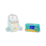 Produtos de fraldas para bebês adequados para pele sensível com tecido não tecido personalizado barato