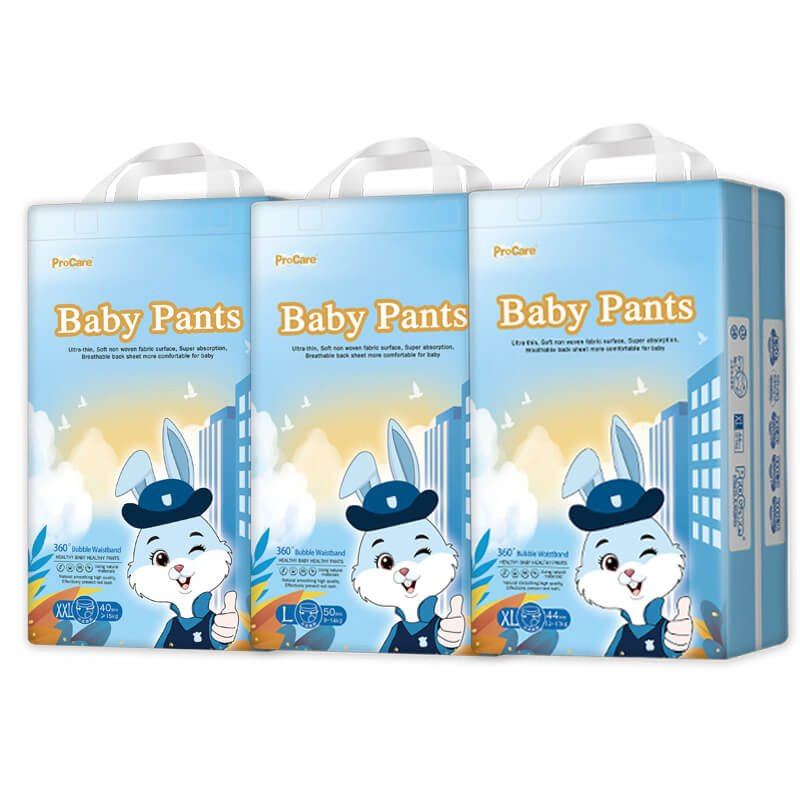 Fraldas Descartáveis Gentle Touch para Cuidados com a Pele Sensível