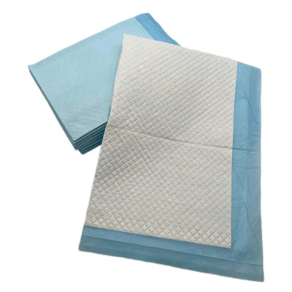 Protetores de cama descartáveis super absorventes higiênicos para hospitais, almofadas para incontinência para adultos idosos