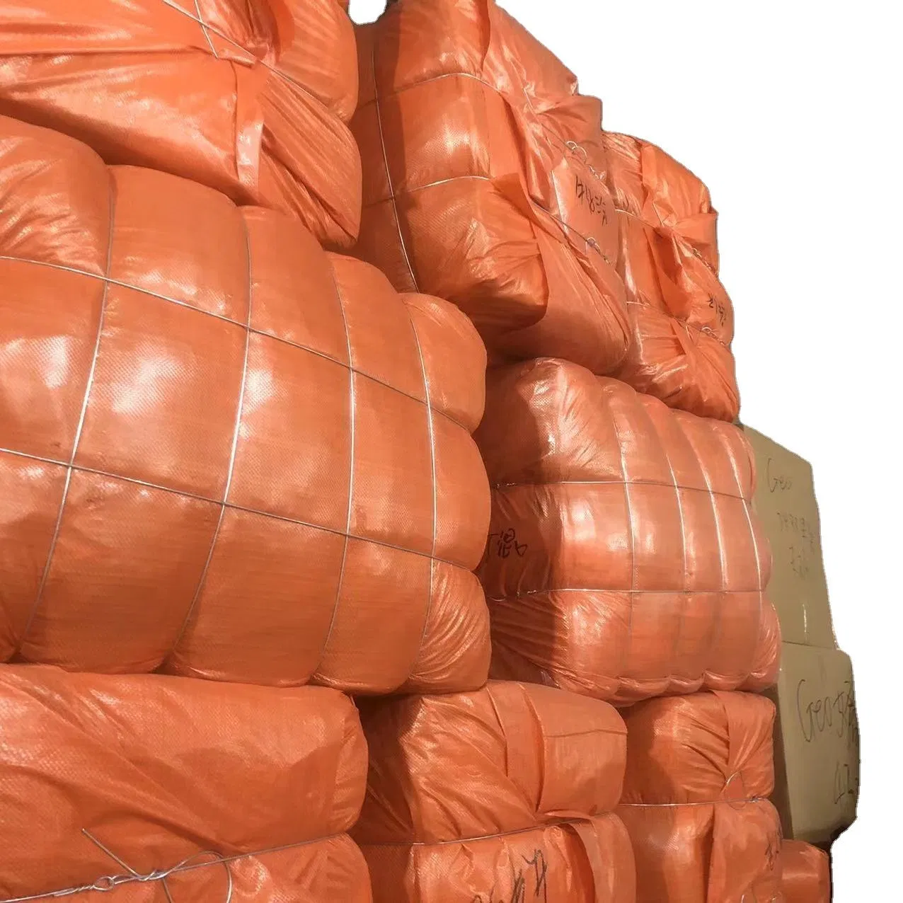 Fábrica da China Roupas Usadas Não Classificadas Classificadas em Fardos Calças Jeans de Segunda Mão Largas para Mulheres