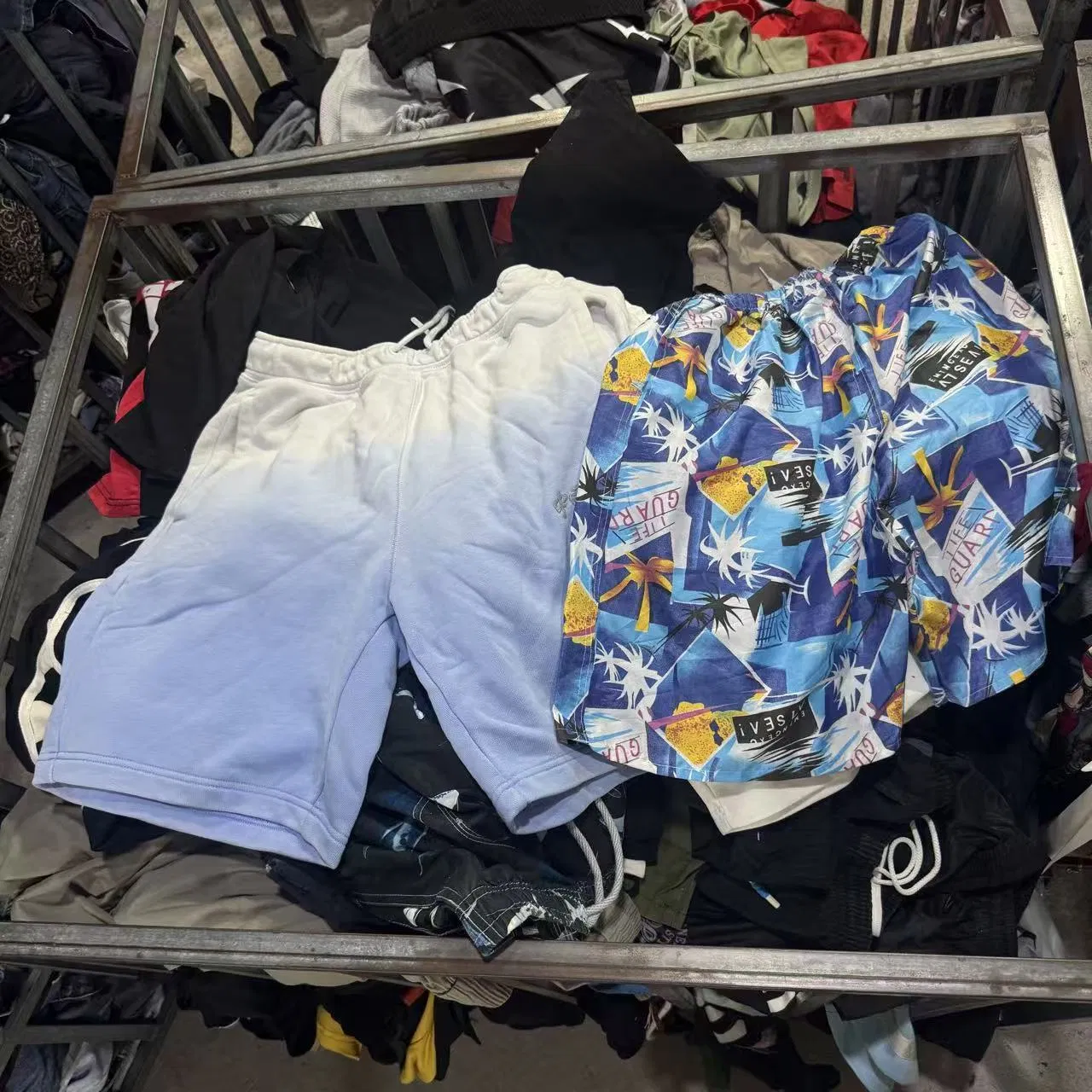 Thrift Sport Short Pant Second Hand Men's Cotton Pants Trousers Used Clothes