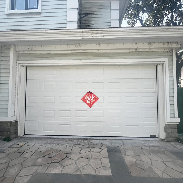 Hot Sale Automatic Sandwich Panel Insulated Garage Door for Residential Parking Garage