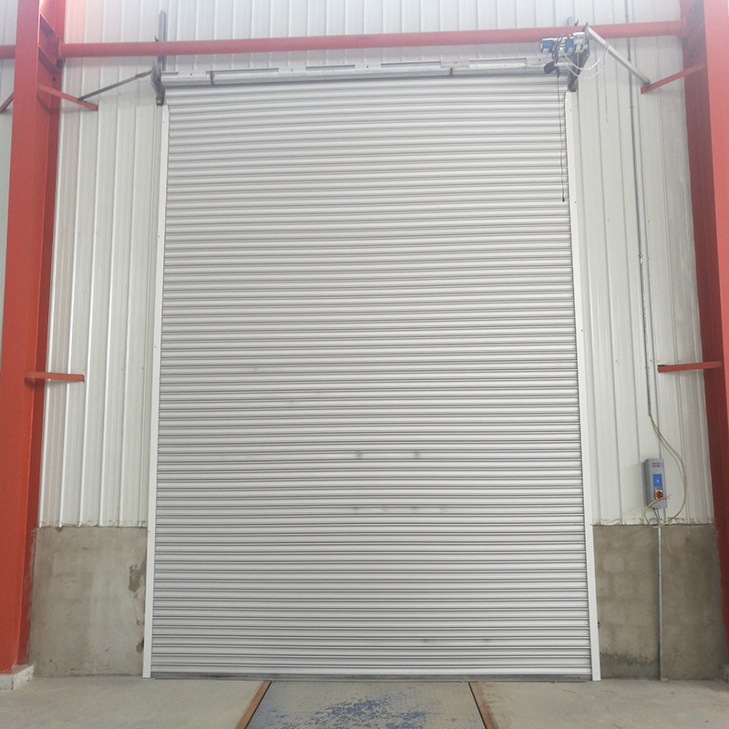 Fire Rated Strong Slat Fire Shutter Steel Rolling Door