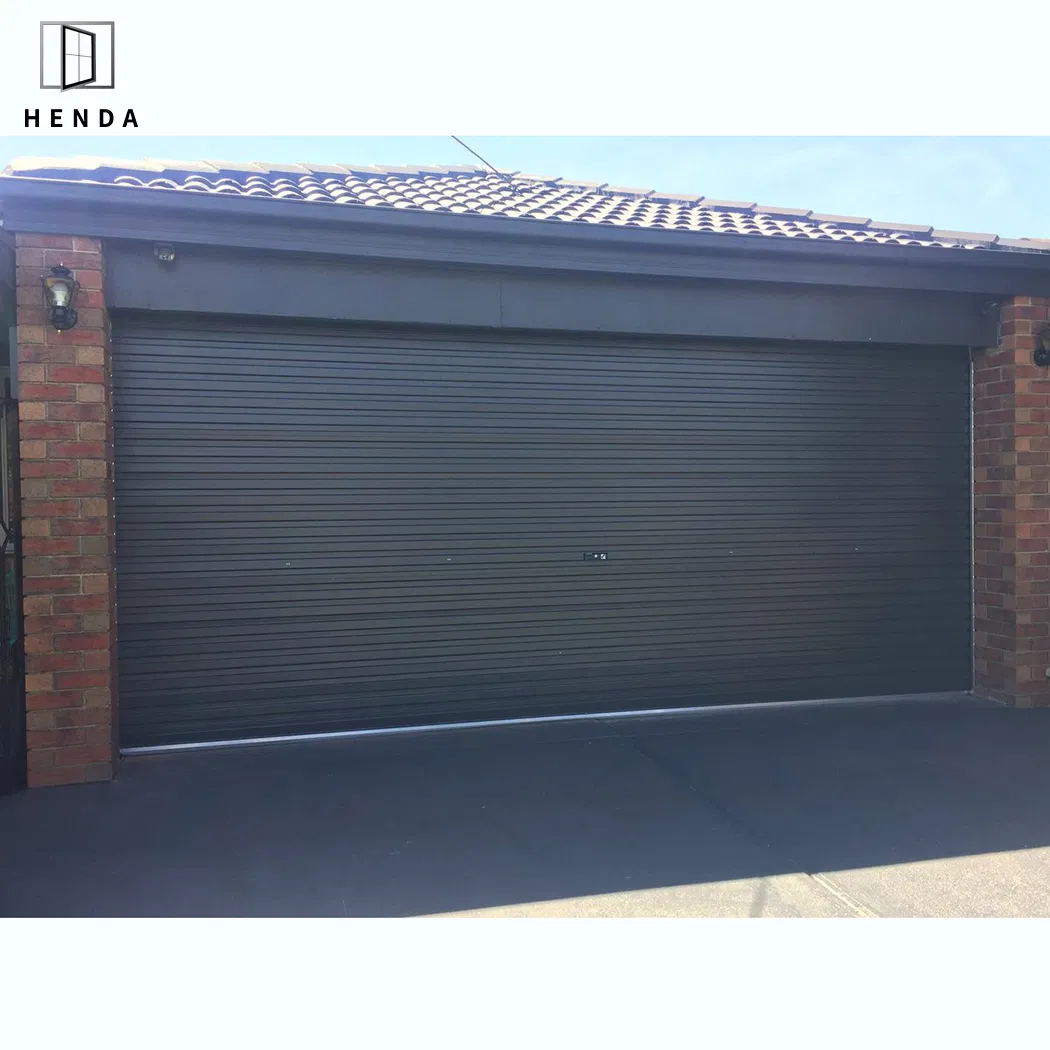Us Standard High Speed Spiral Garage Aluminium Panel Rapid Roller Garage Door