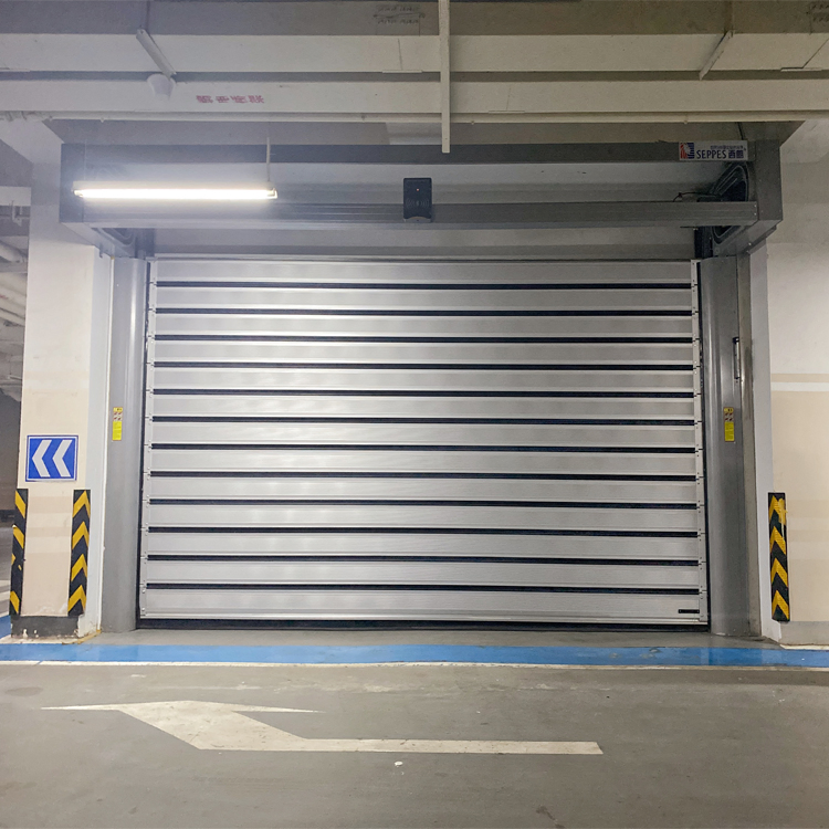 Efficient Fast and Frequent Opening Aluminum Spiral Electric Operated High Speed Door