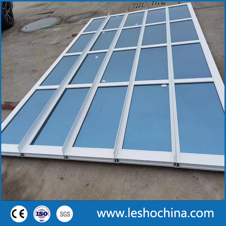 New Black Polycarbonate Finger Protection Modern Glass Plexiglass Garage Doors