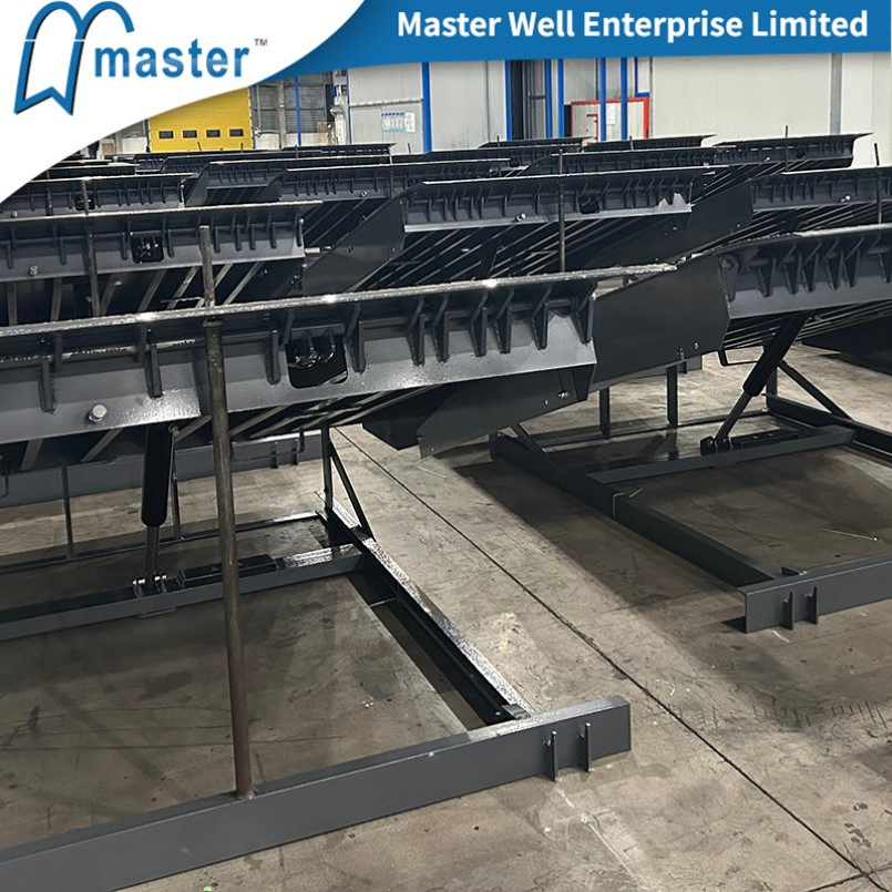 Customized Color Container Telescopic Lip Warehouse Loading Dock Leveler