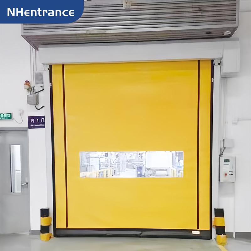 Premium PVC High Speed Zipper Roll up Door with Superior Sealing for Cleanroom Applications