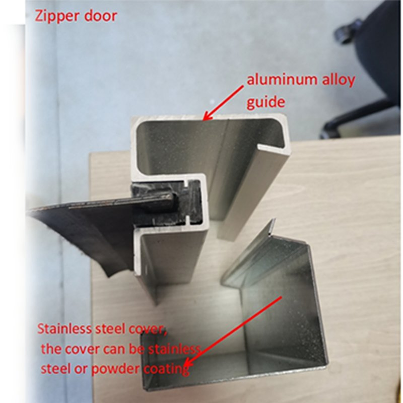 High-Speed PVC Roll-up Door for Clean Rooms