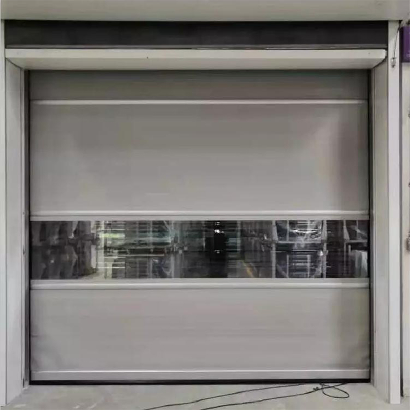 CE and ISO9001good Quality Factory Wholesale High Speed Rapid Rolling Roll up PVC Fast Roller Shutter Door for Clean Room Factory Workshop Warehouse Shops