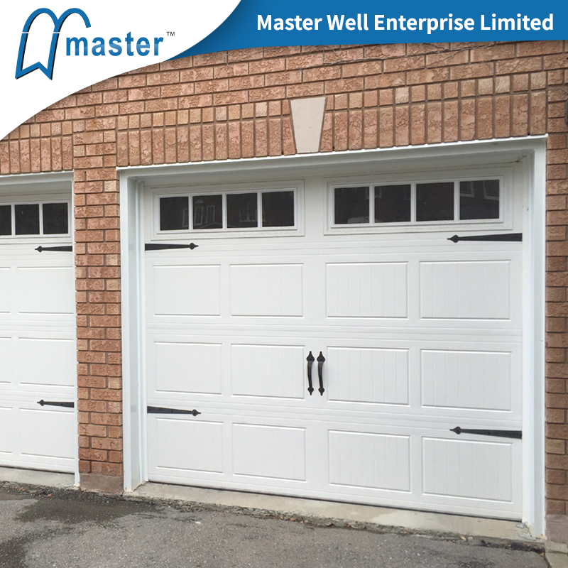 Top Sale CE Approved Modern Residential Commercial Sandwich Panel Automatic Insulated Electric Sectional Overhead Flush Steel Garage Door