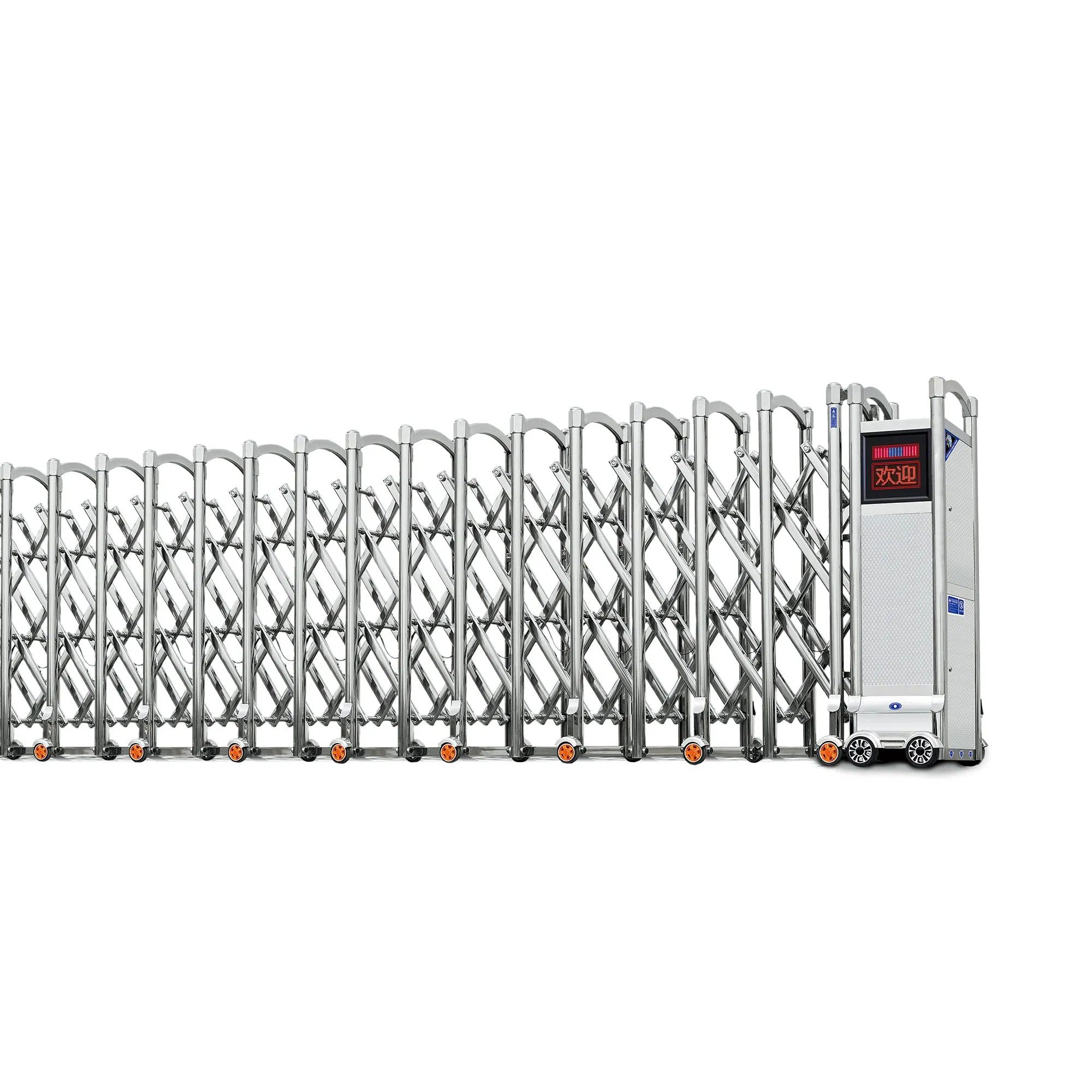 Xgy China Supplier Electric Aluminum Alloy Industry Telescopic Door School Remote Control Automatic Retractable Gates