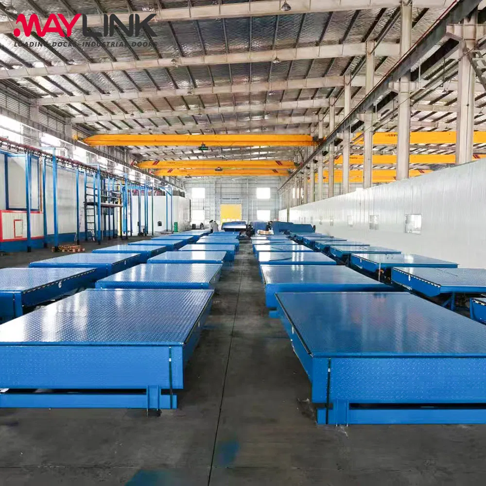 Maylink Reinforced Structural Steel Telescopic Lip Heavy Traffic Hydraulic Dock Leveler