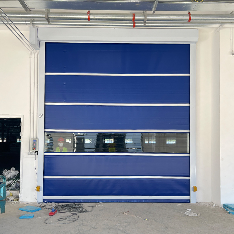 High-Speed PVC Roll-up Door for Clean Rooms and Parking