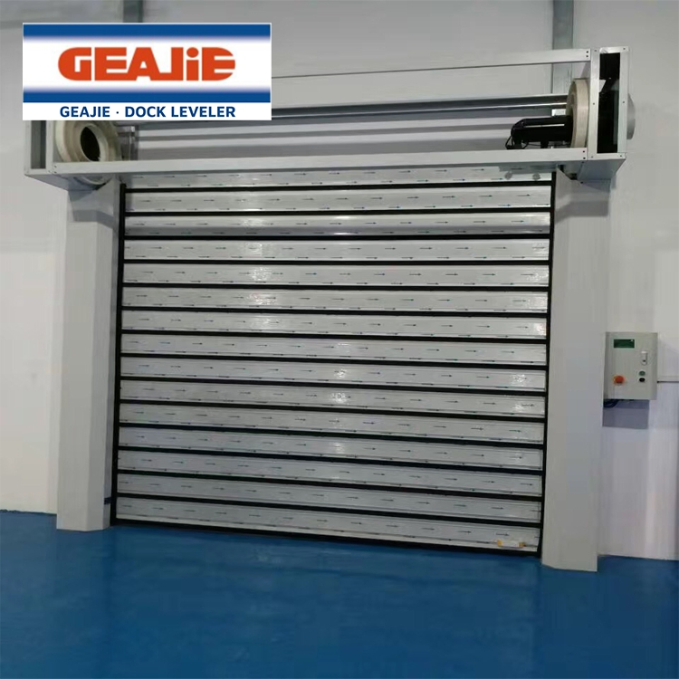 Wholesale High Quality Painted Galvanized Steel Polyethylene High Speed Door